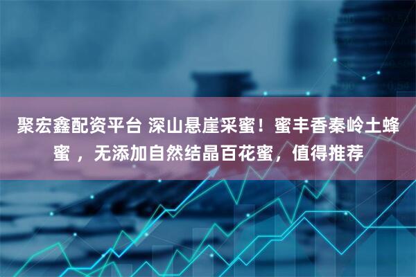 聚宏鑫配资平台 深山悬崖采蜜!蜜丰香秦岭土蜂蜜 ,无添加自然结晶百花蜜,值得推荐